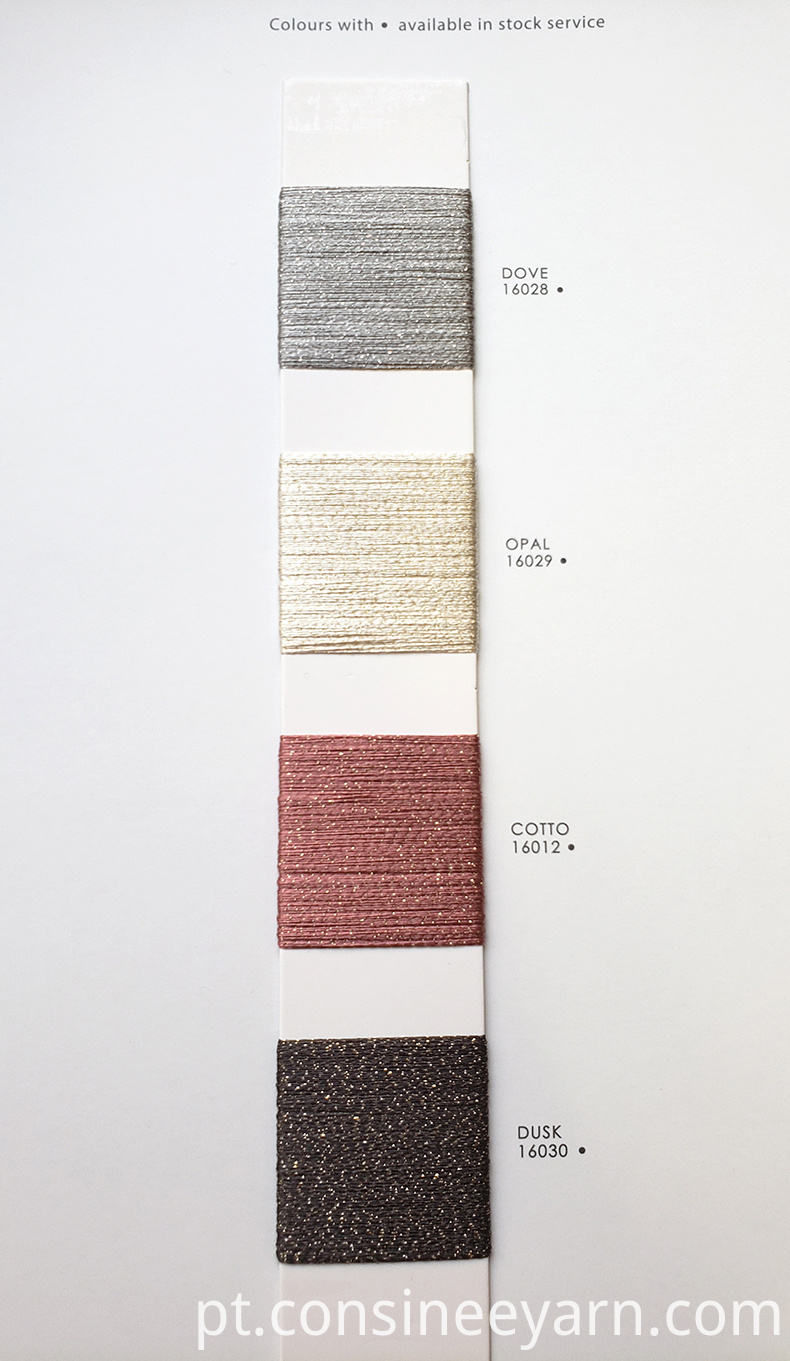 fio de viscose lurex viscose lurex yarn